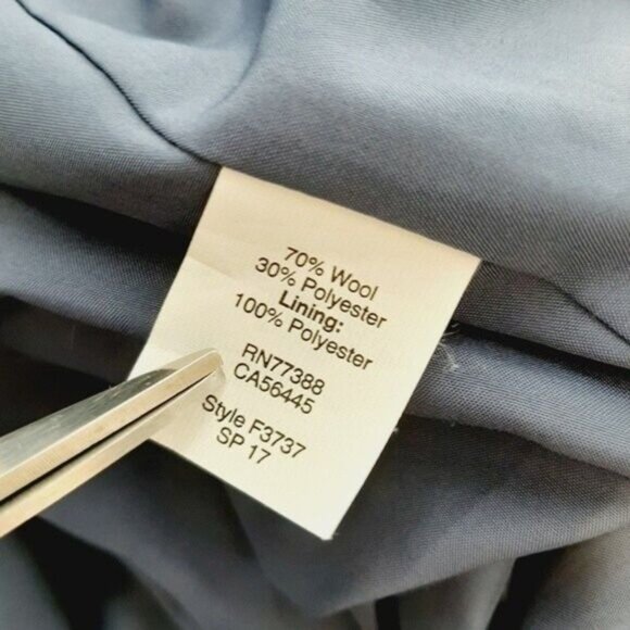 J. CREW Wool Blend Light Mini Sheath Dress Purple Sz 2 - Picture 10 of 10